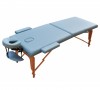 Складной массажный стол ZENET ZET-1042/S голубой