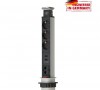 1396200023 Удлинитель Brennenstuhl Tower Power, 2 м., 3 роз., 2 USB, IP20