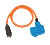 Удлинитель Brennenstuhl 230В, кабель 1.5 м, H07RN-F 3G2.5, IP44, оранжевый 1132910525