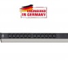 1390007112 Удлинитель Alu-Line Brennenstuhl 19 дюйм, 2м., кабель 1мм2, 12 роз.,16А, IP20