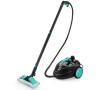 Пароочиститель Kitfort KT-9104-3, черно-бирюзовый