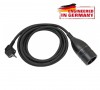 1161830010 Brennenstuhl удлинитель-переноска Quality Plastic Extension Cable 3м., 1 роз., черный