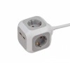 Удлинитель 1,4 м Brennenstuhl ALEA-Power, 3 розетки, 2 USB (1150100)