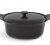 Кастрюля чугунная овальная с крышкой BergHOFF Ron 22x28 см 5.2л 3900039
